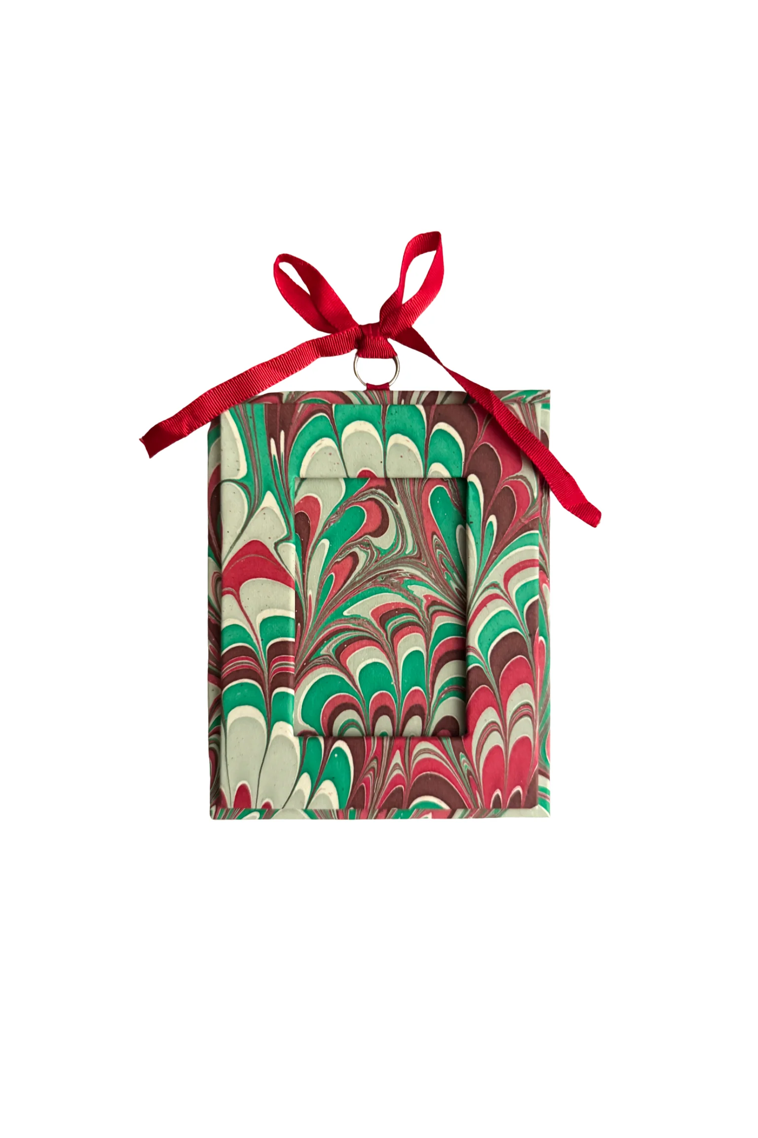 Hand-Marbled & Blockprint Photo Frames